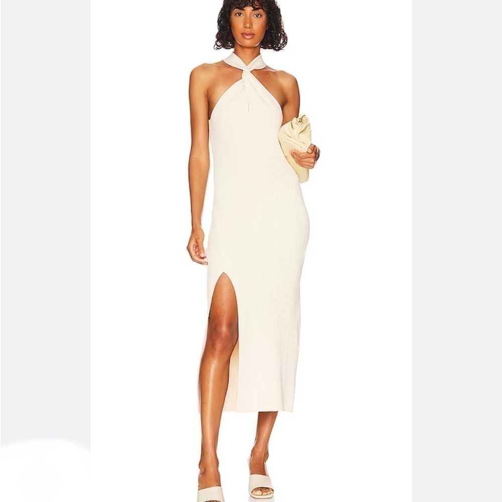 Nicholas Daija twist halterneck dress